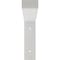 Ekena Millwork Steel Truss Shelf Bracket, Hammered White 2"W x 12"D x 7 3/4"H BKTM02X12X07TSHWH - alternate 6